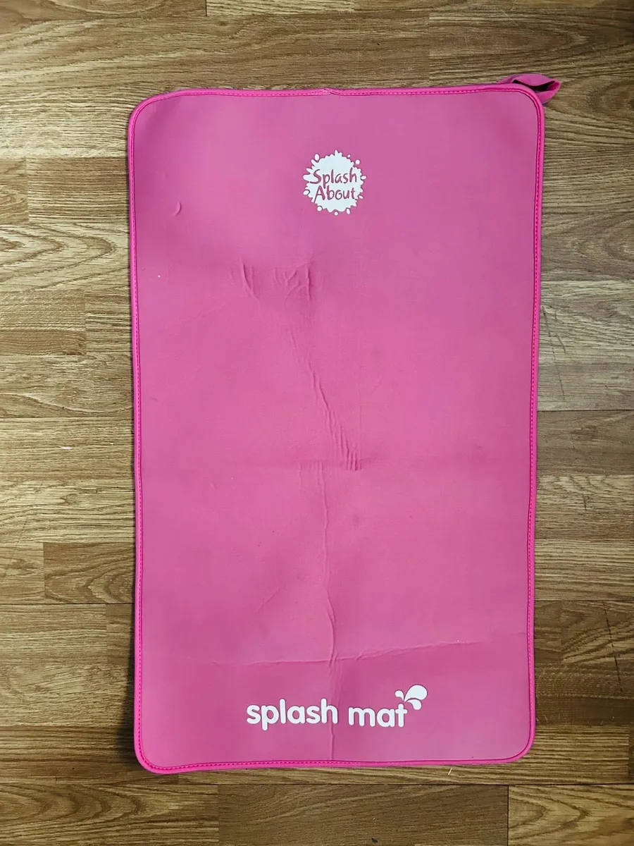Baby Swim Wrap and Hat and Changing Mat - Image 2
