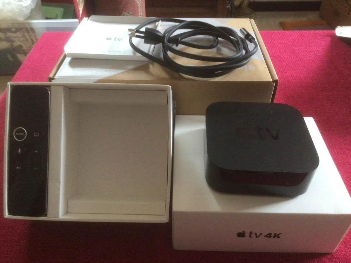 Apple TV Box and Accessories