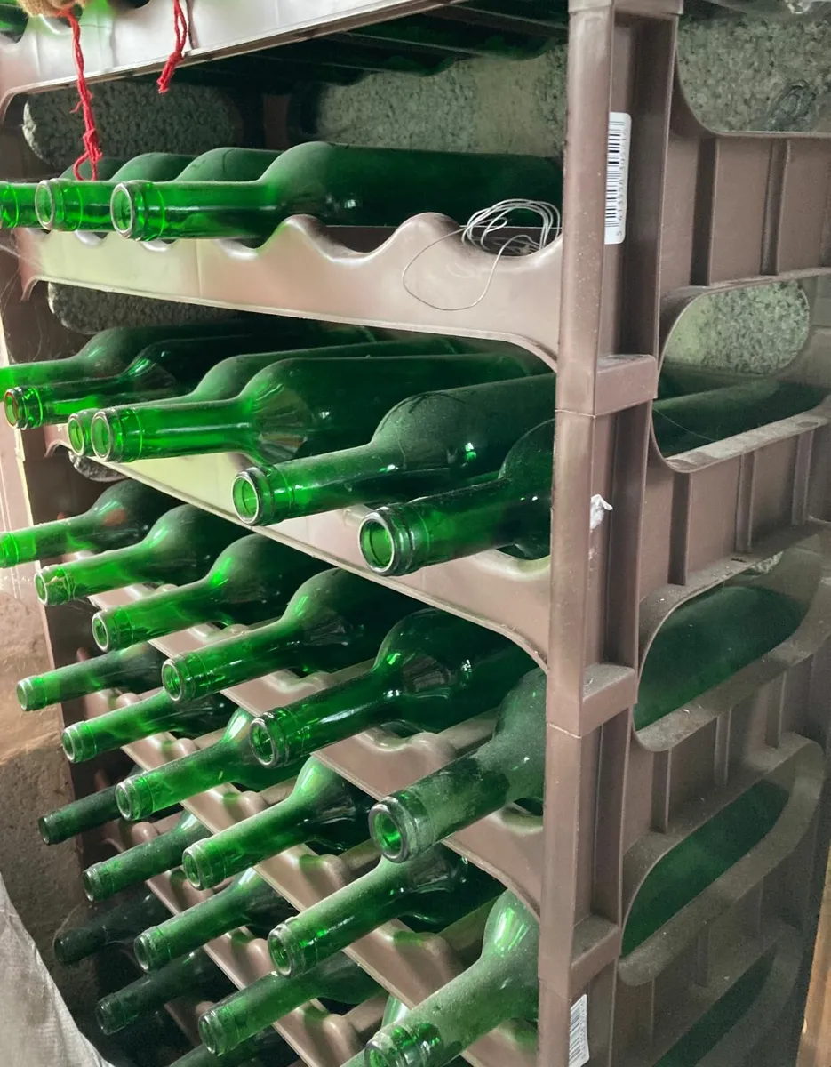 Stackable Rack Plastic 10 Pieces - 60 Bottles - Image 2