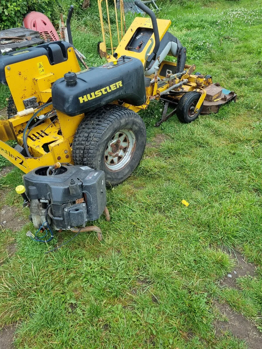 Hustler zero turn ride on mower read add - Image 3