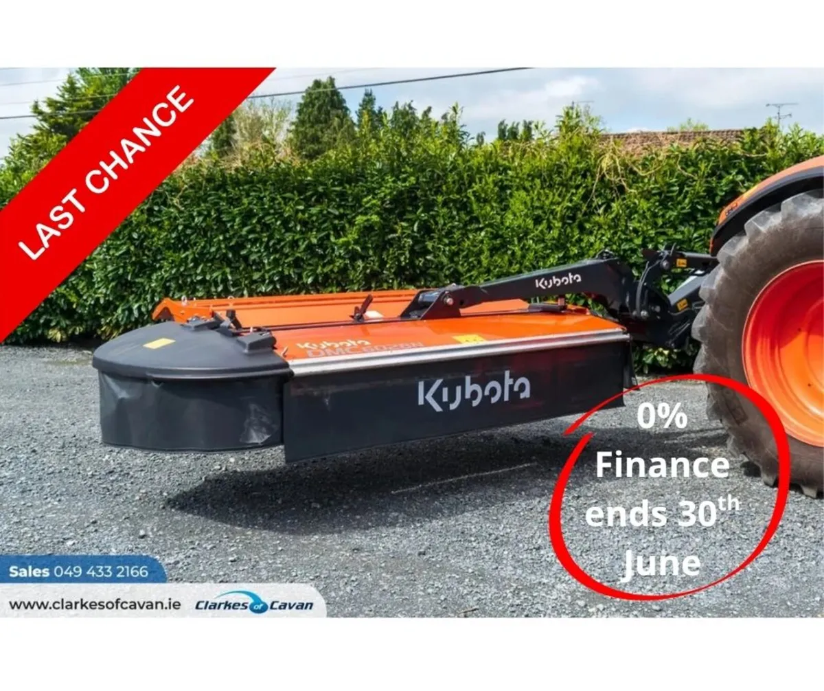 New Kubota DMC6028N Conditioner Mower - Image 1
