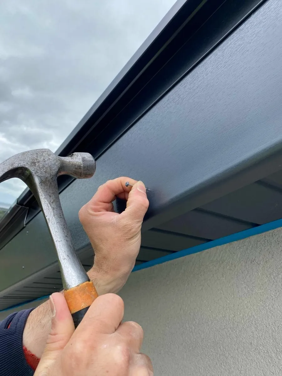 Fascia, soffit and gutters, fitter available - Image 1