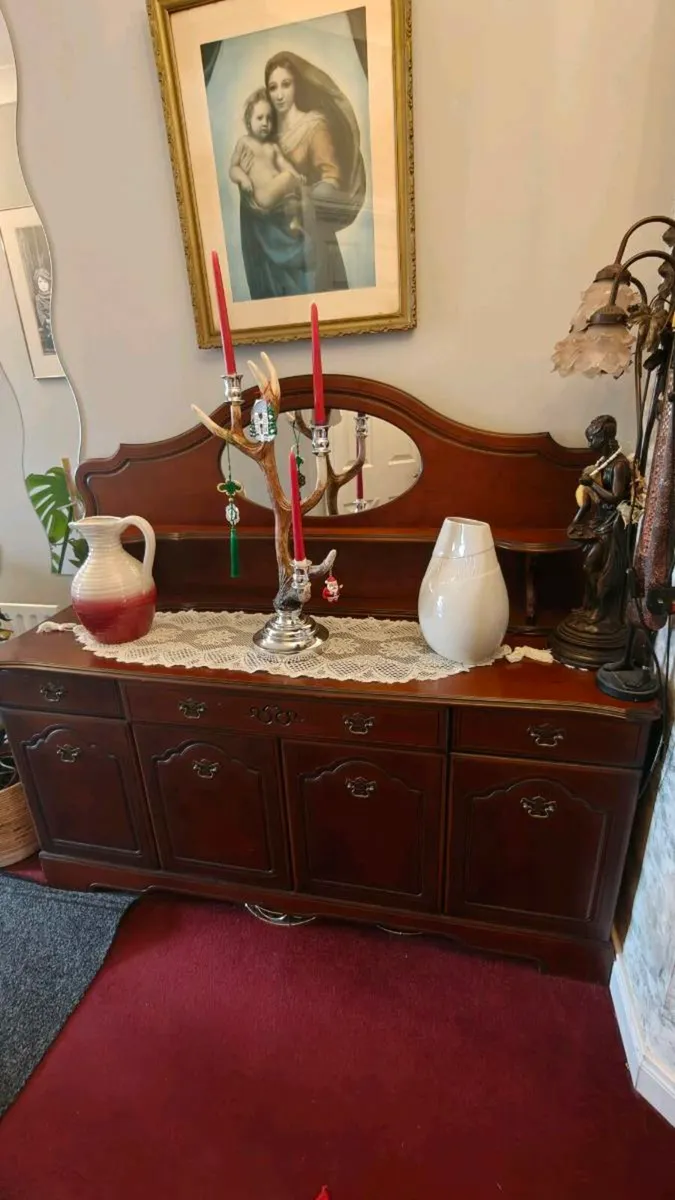 Kitchen Island, Tables, Side board & Lamp - Image 2