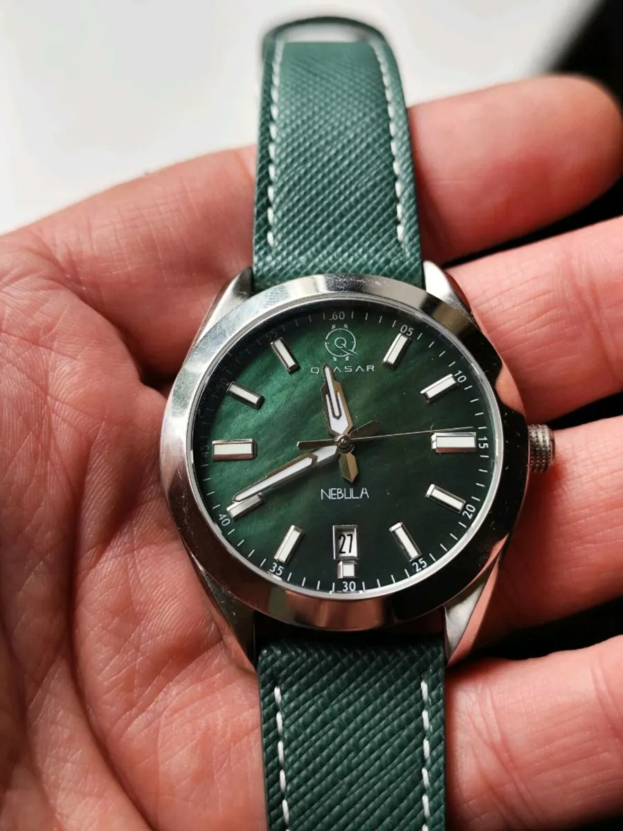 Quasar Automatic Watch Nebula green mop - Image 1