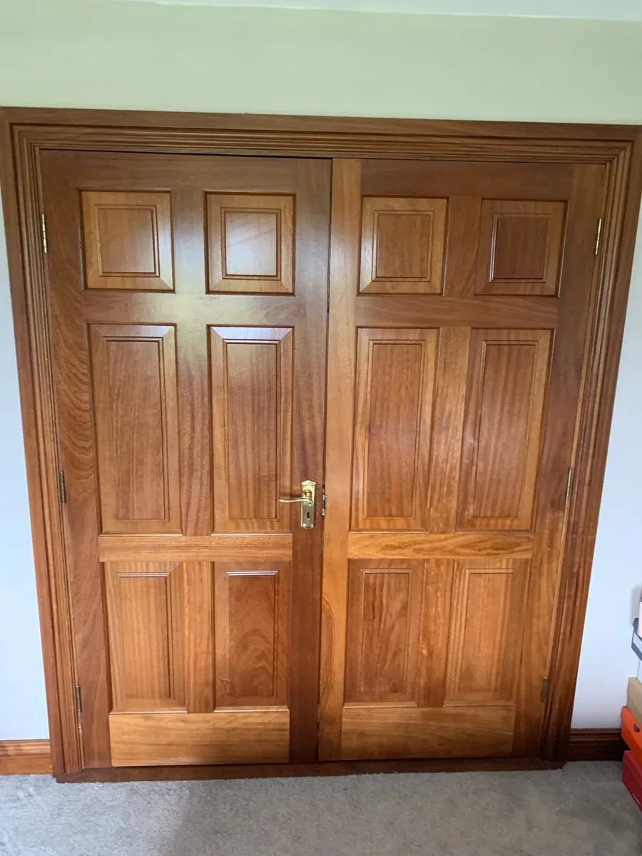 Teak doors - Image 1