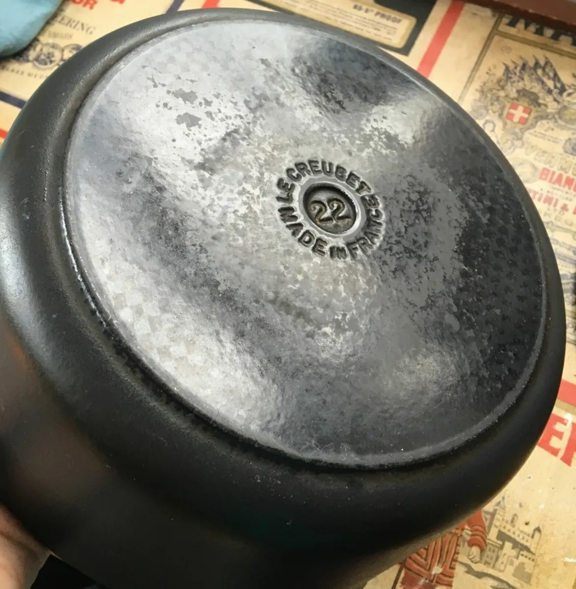 Le Creuset French made sauce pan - Image 1