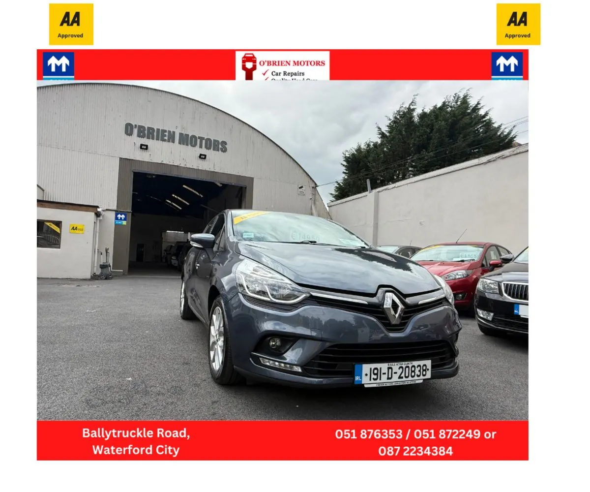 2019 Renault Clio, Grey, Hatchback,Petrol - Image 3