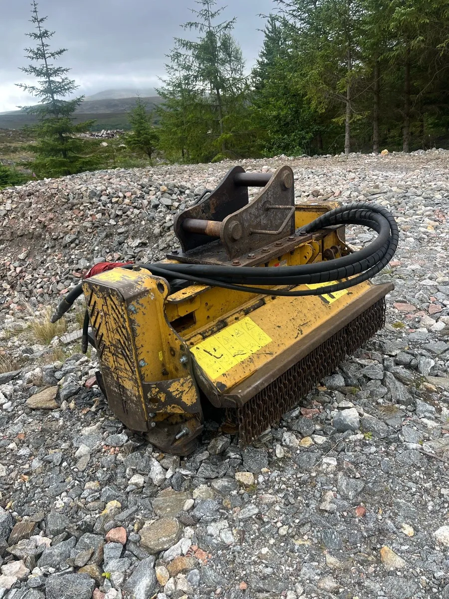 Seppi Fixed Tooth Mulcher for 13T Excavator - Image 1