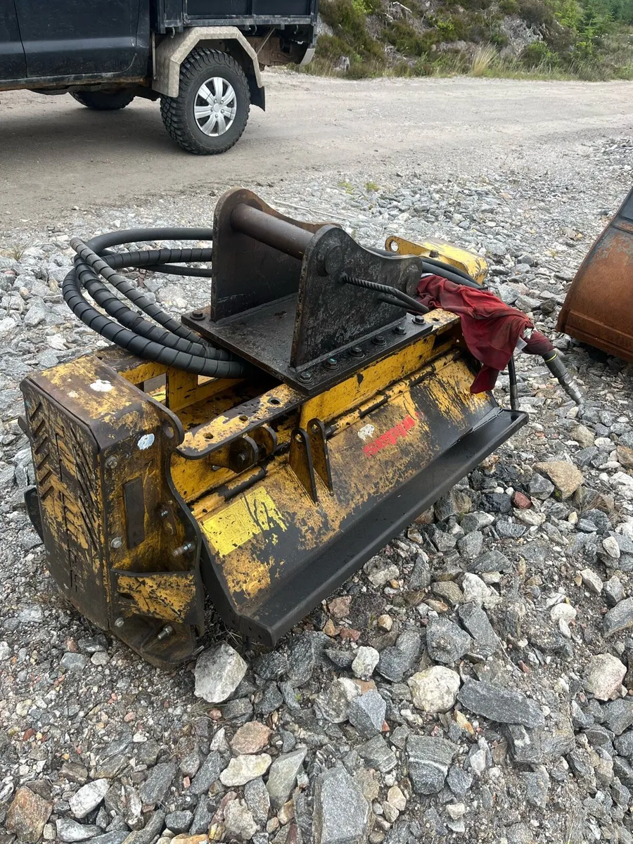 Seppi Fixed Tooth Mulcher for 13T Excavator - Image 2