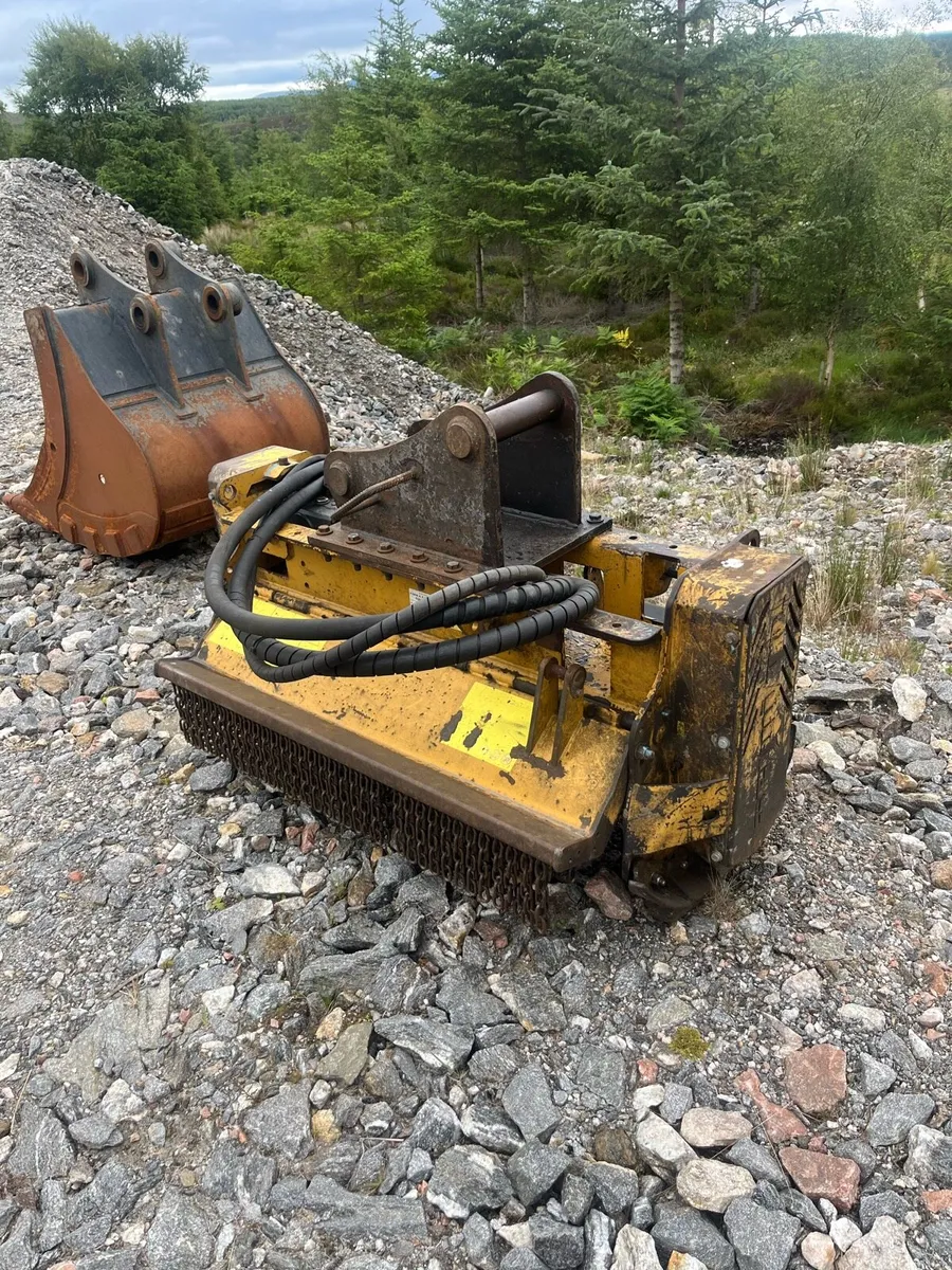 Seppi Fixed Tooth Mulcher for 13T Excavator - Image 3