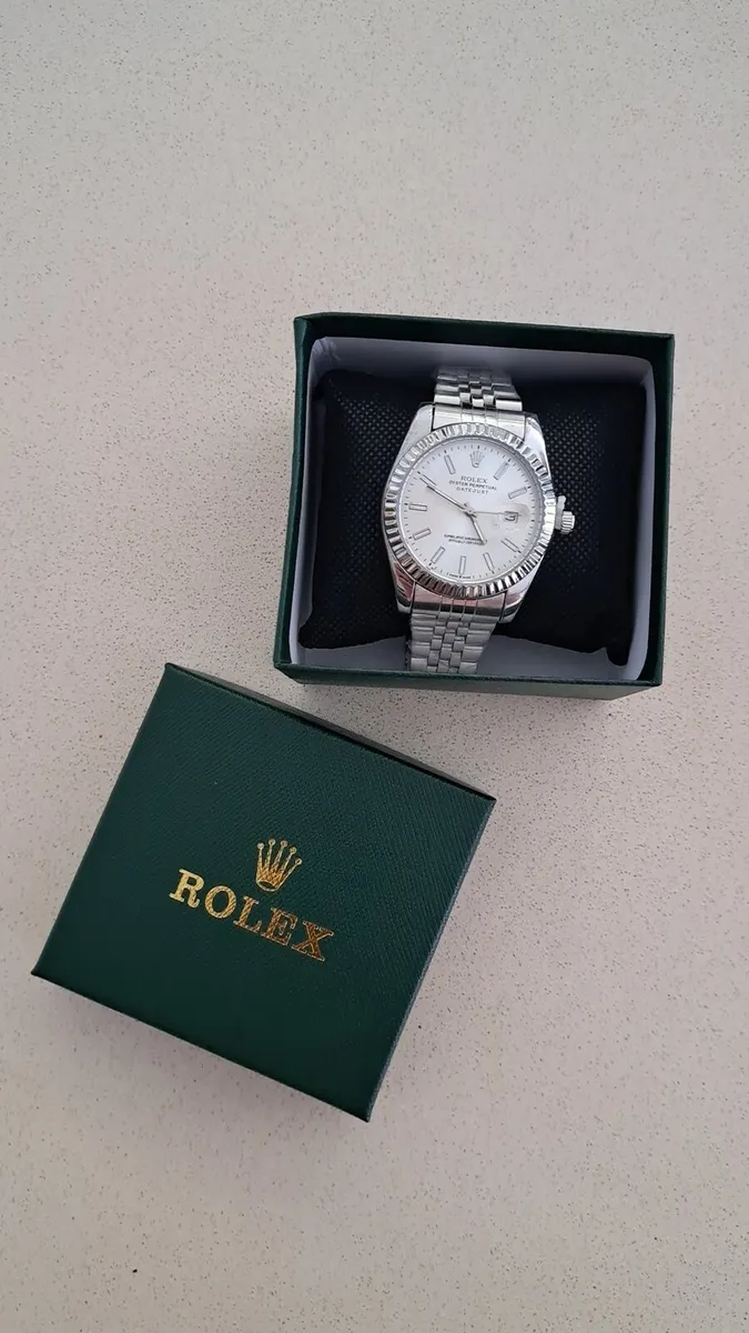 White Rolex Datejust - Image 1