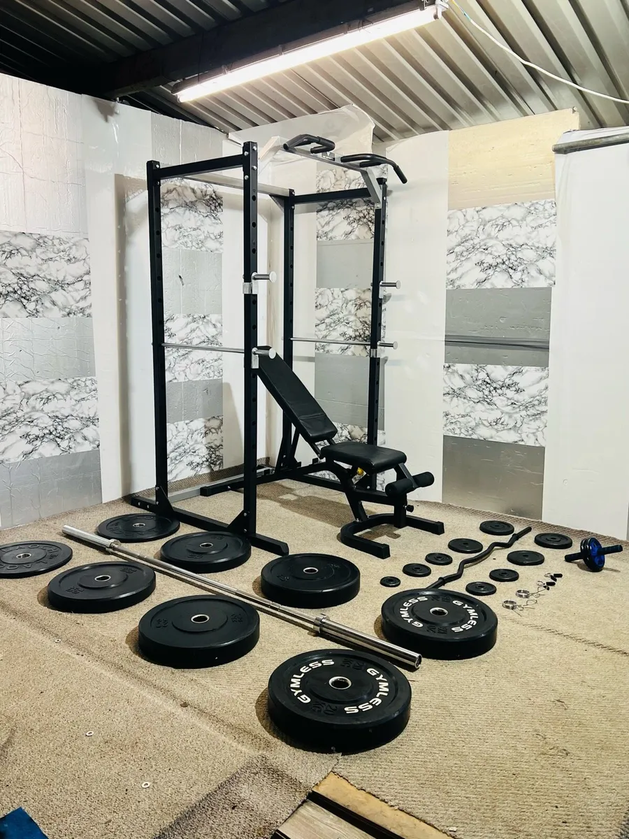 COMPLETE OLYMPIC HOME GYM - Image 1