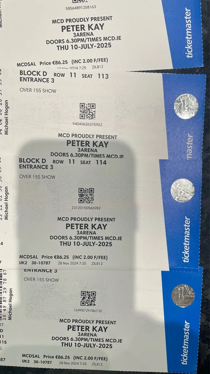Peter Kay Tickets