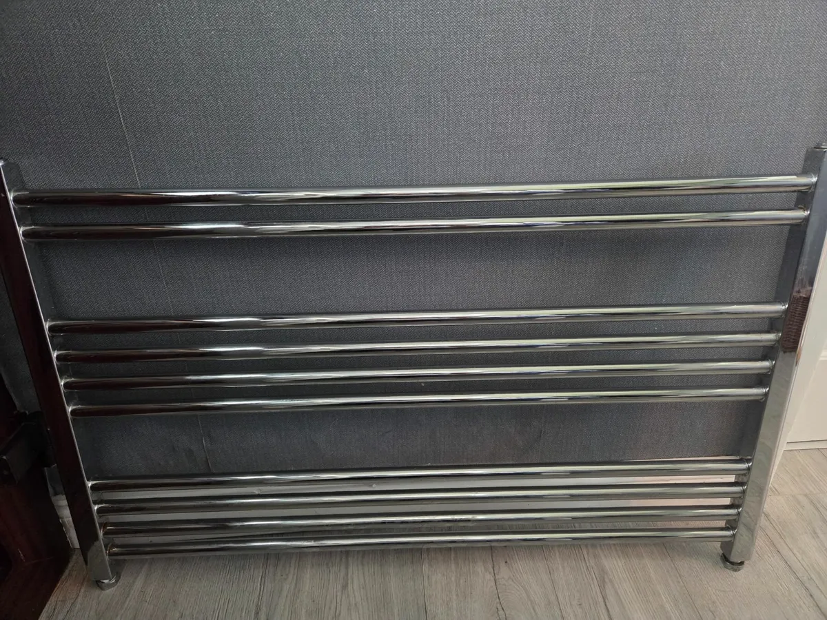 Chrome Heated Towel Rail