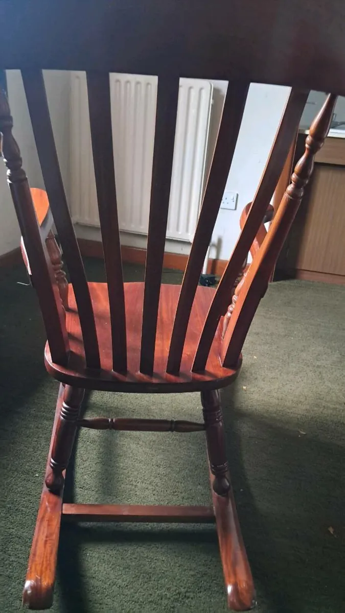 Mahahony Rocking Chair(originally 650) - Image 4