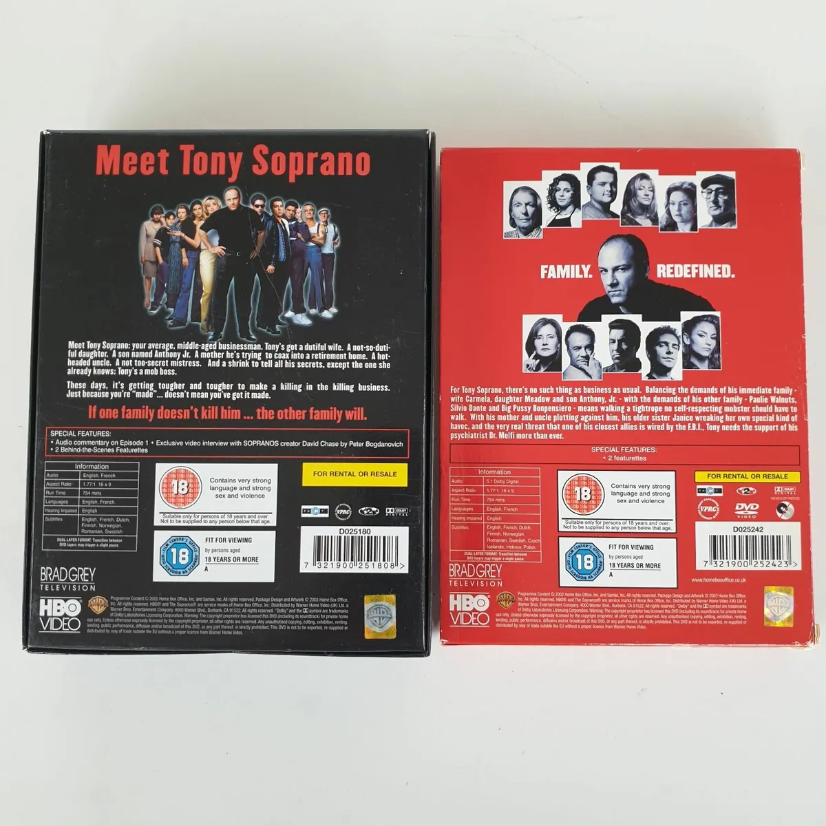 Sopranos complete series 1+2 DVD - Image 2