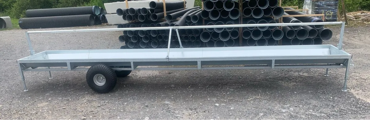 20 ft Mobile feed trough - Image 3
