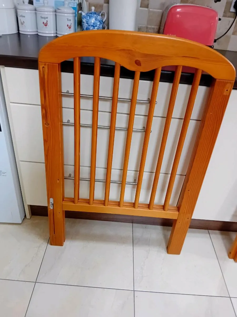 BABYS COT. +  QUALITY  MATTRESS - Image 1