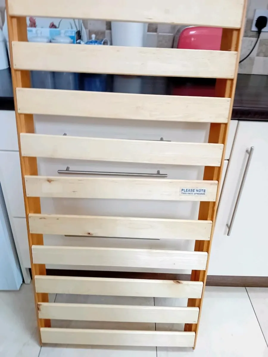 BABYS COT. +  QUALITY  MATTRESS - Image 3