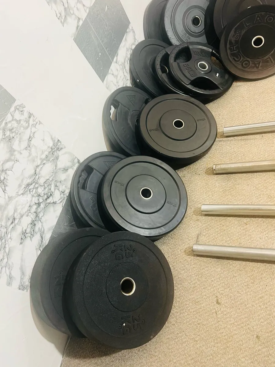 RUBBER OLYMPIC WEIGHTS €2.5 per Kilogram - Image 3