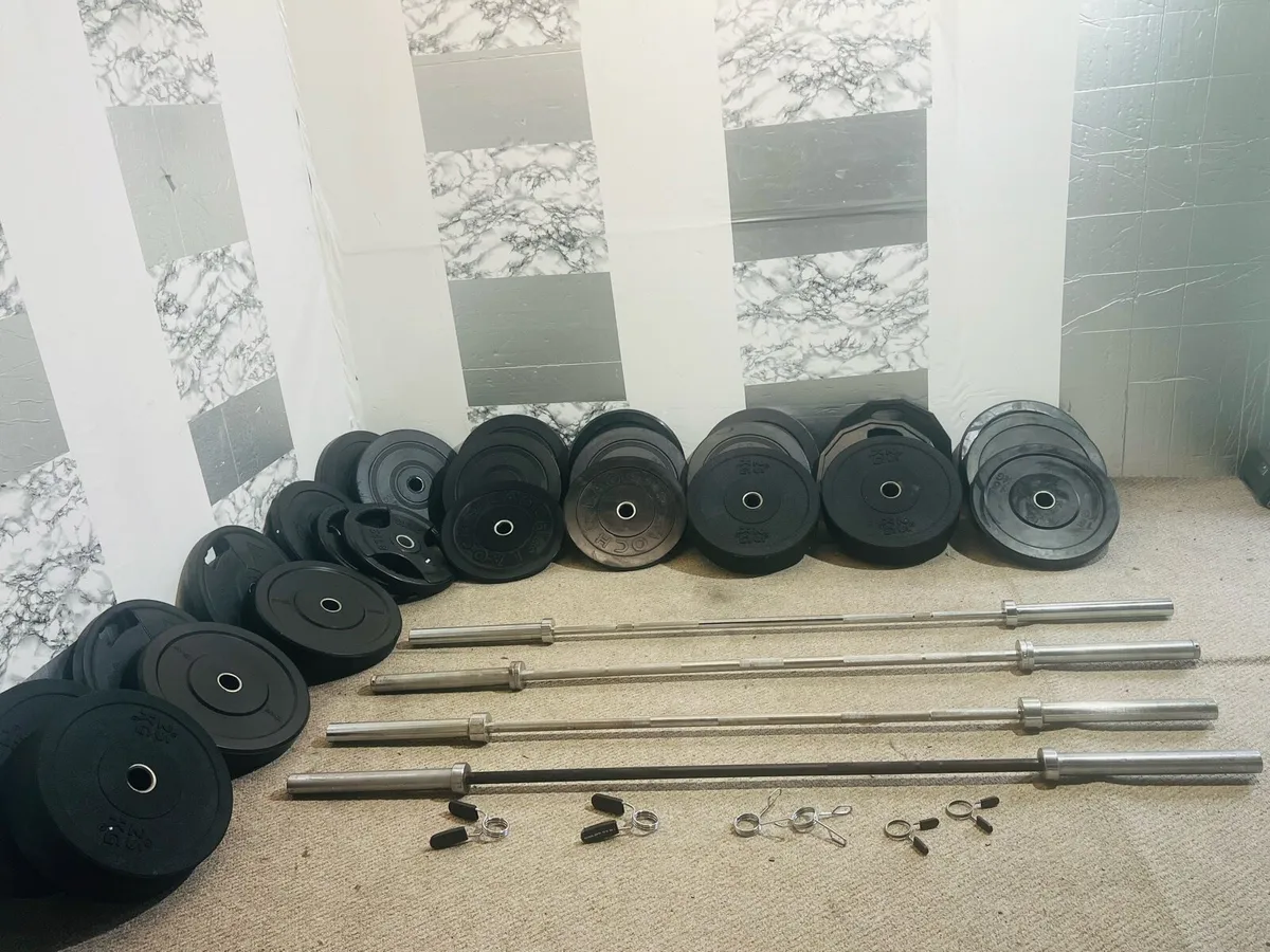 RUBBER OLYMPIC WEIGHTS €2.5 per Kilogram - Image 4