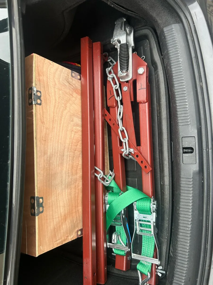 Towing a frame dolly recovery car 3t - Image 2