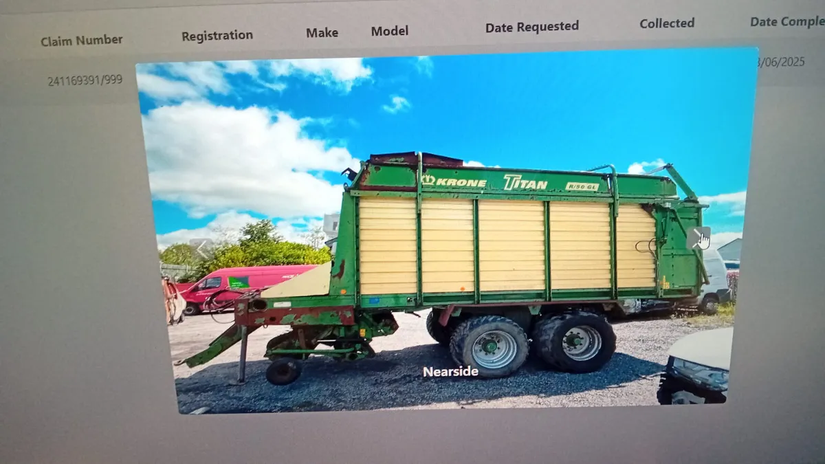 Krone Titan R50 GL breaking for parts - Image 4