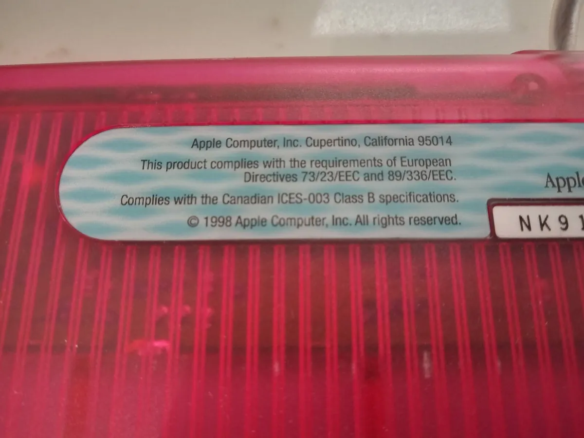 Vintage dvd apple imac strawberry working - Image 4