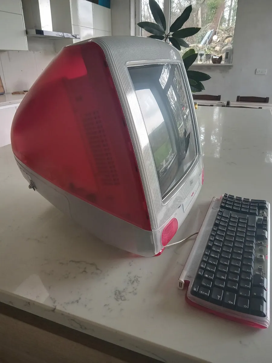 Vintage dvd apple imac strawberry working - Image 1
