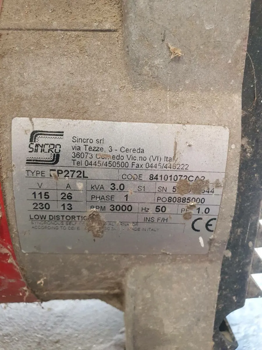 Honda gx 200 3kva generator - Image 4