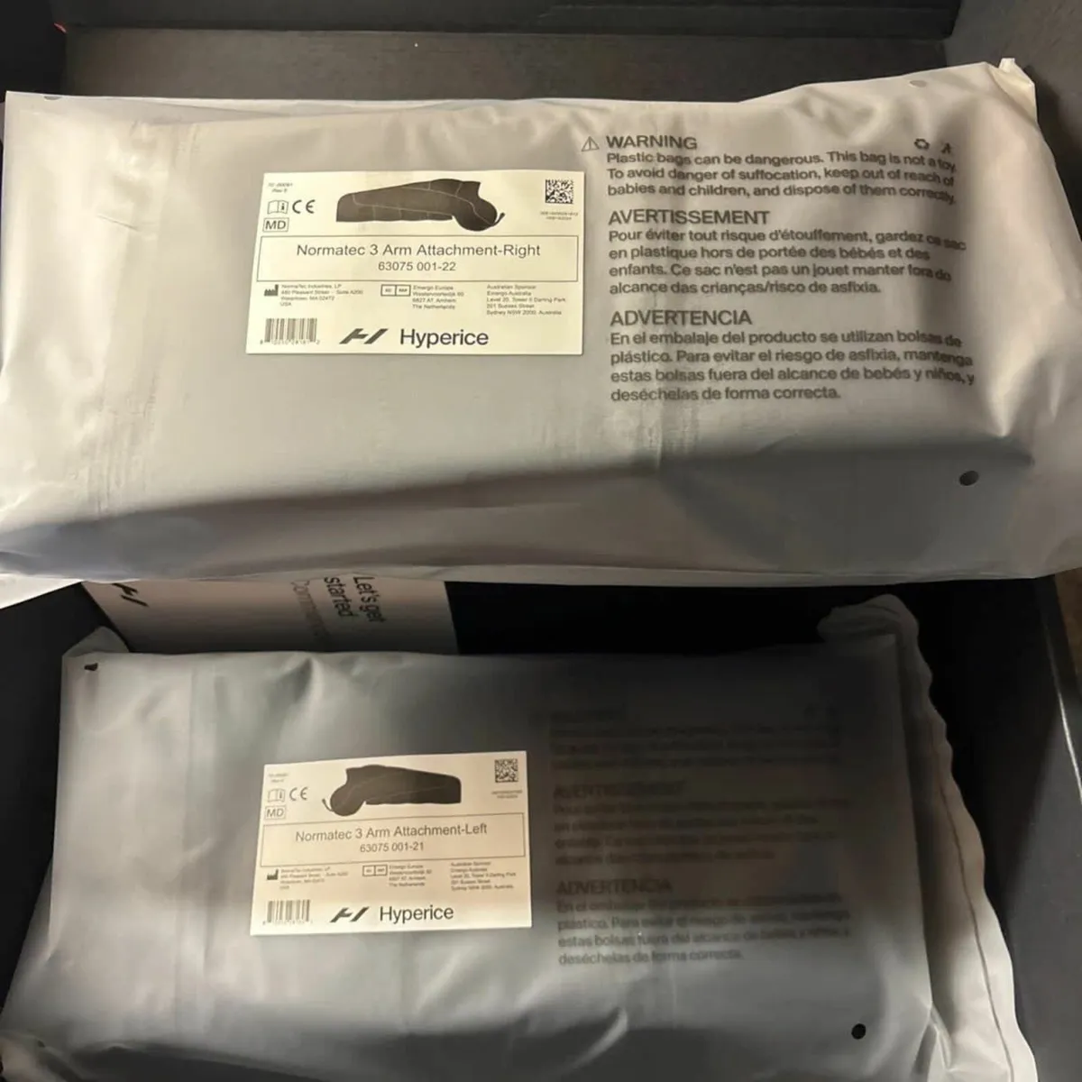 Normatec Arm Attachment Pair - Image 2