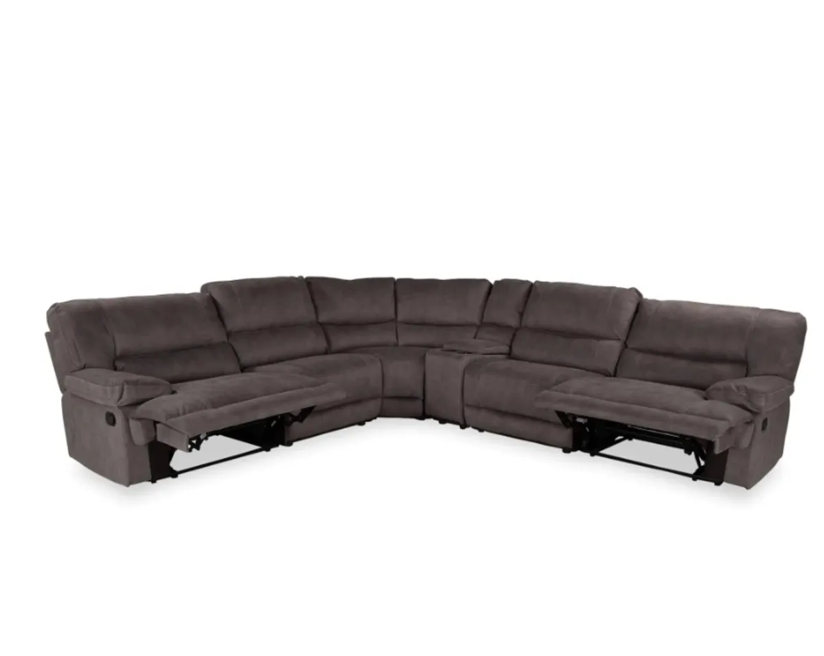 Large reclining corner sofa - Image 1
