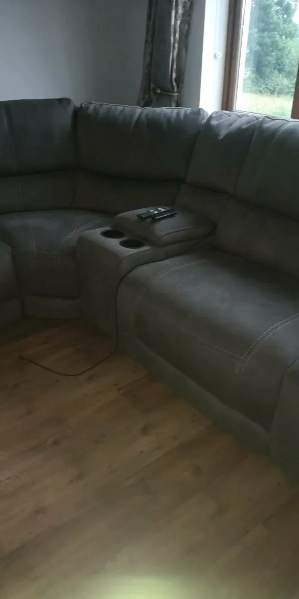 Large reclining corner sofa - Image 3