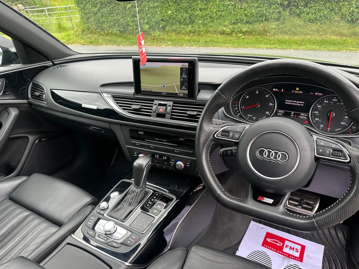 2018 Audi A6 S Line Black Edition Damage repairabl - Image 2