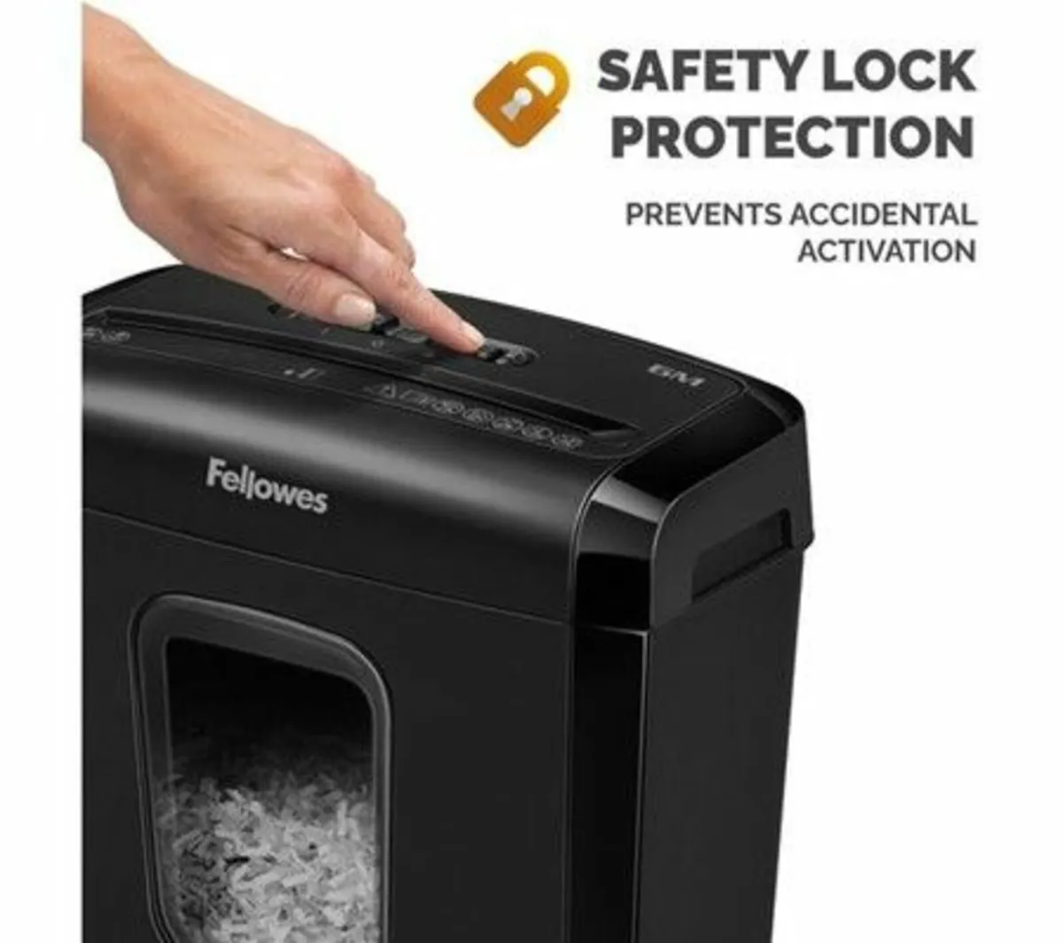 Shredder- FELLOWES Powershred 6M Micro Cut - Image 3