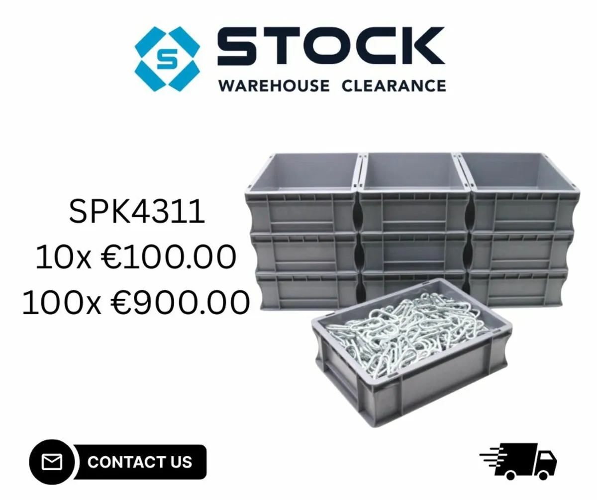 10x Storage Boxes - Image 1