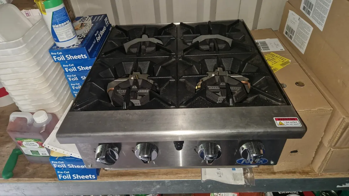 4 Ring Burner counter top - Image 1