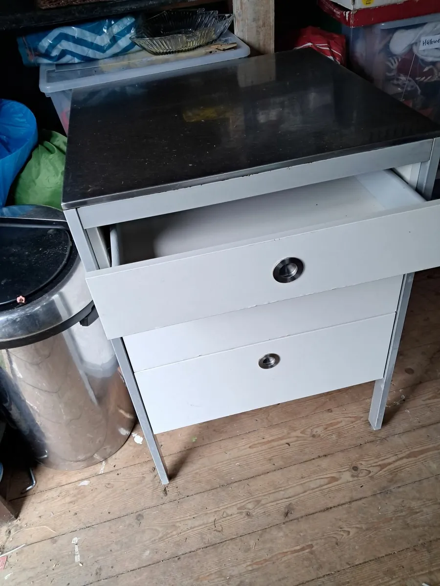 Ikea kitchen stainsteel cabinet - Image 1
