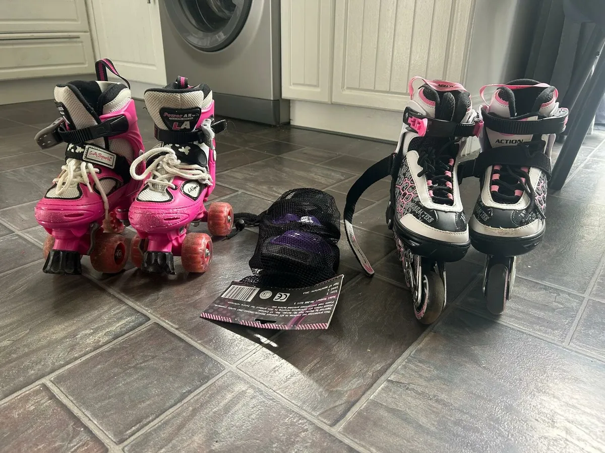 Rollerblades and Rollerskates