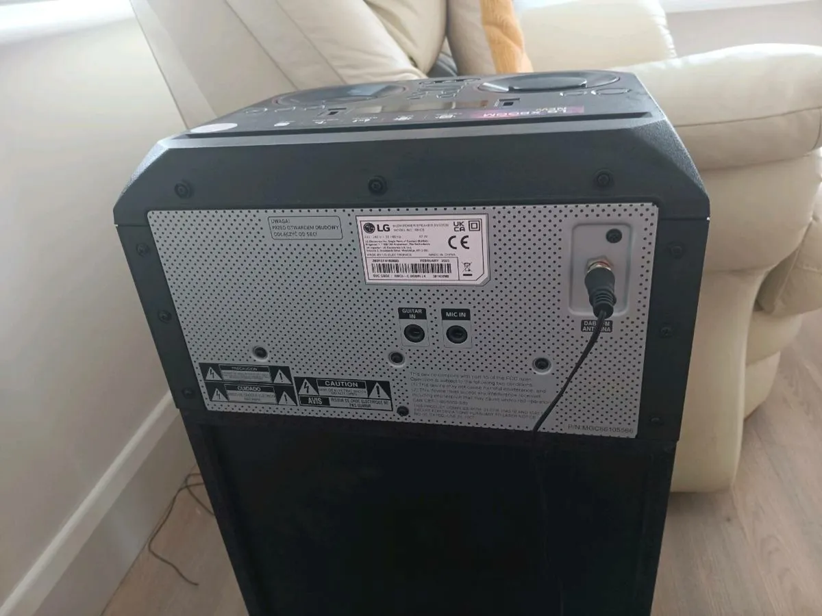 LG X BOOM SOUND SYSTEM - Image 3
