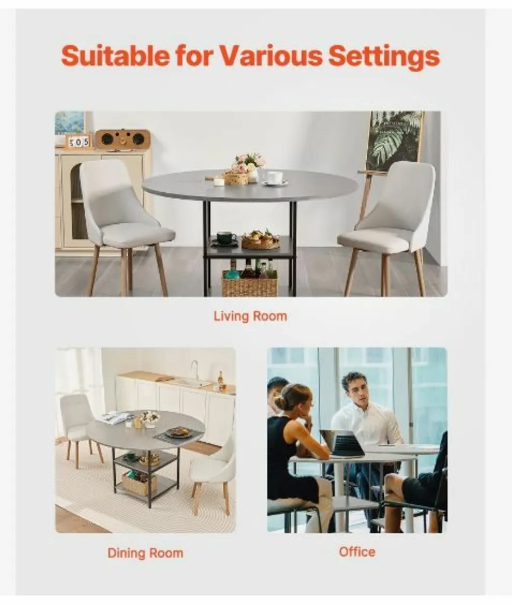 47 in Round Dining Table - Image 2
