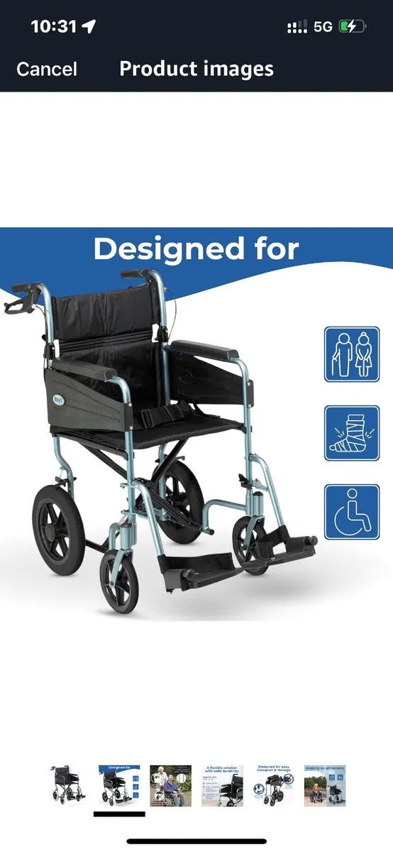 Manual Wheelchair - Image 3