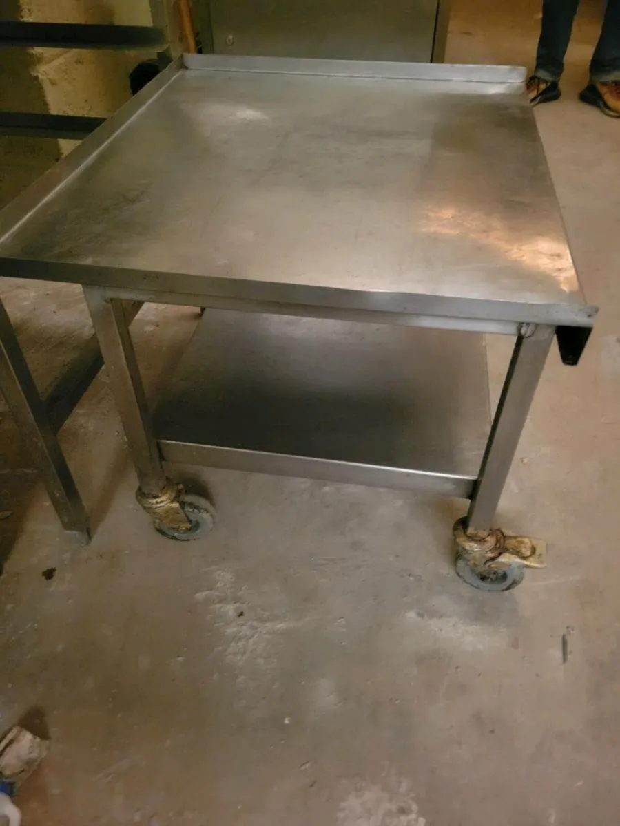 Table Stand Stainless Steel - Image 3