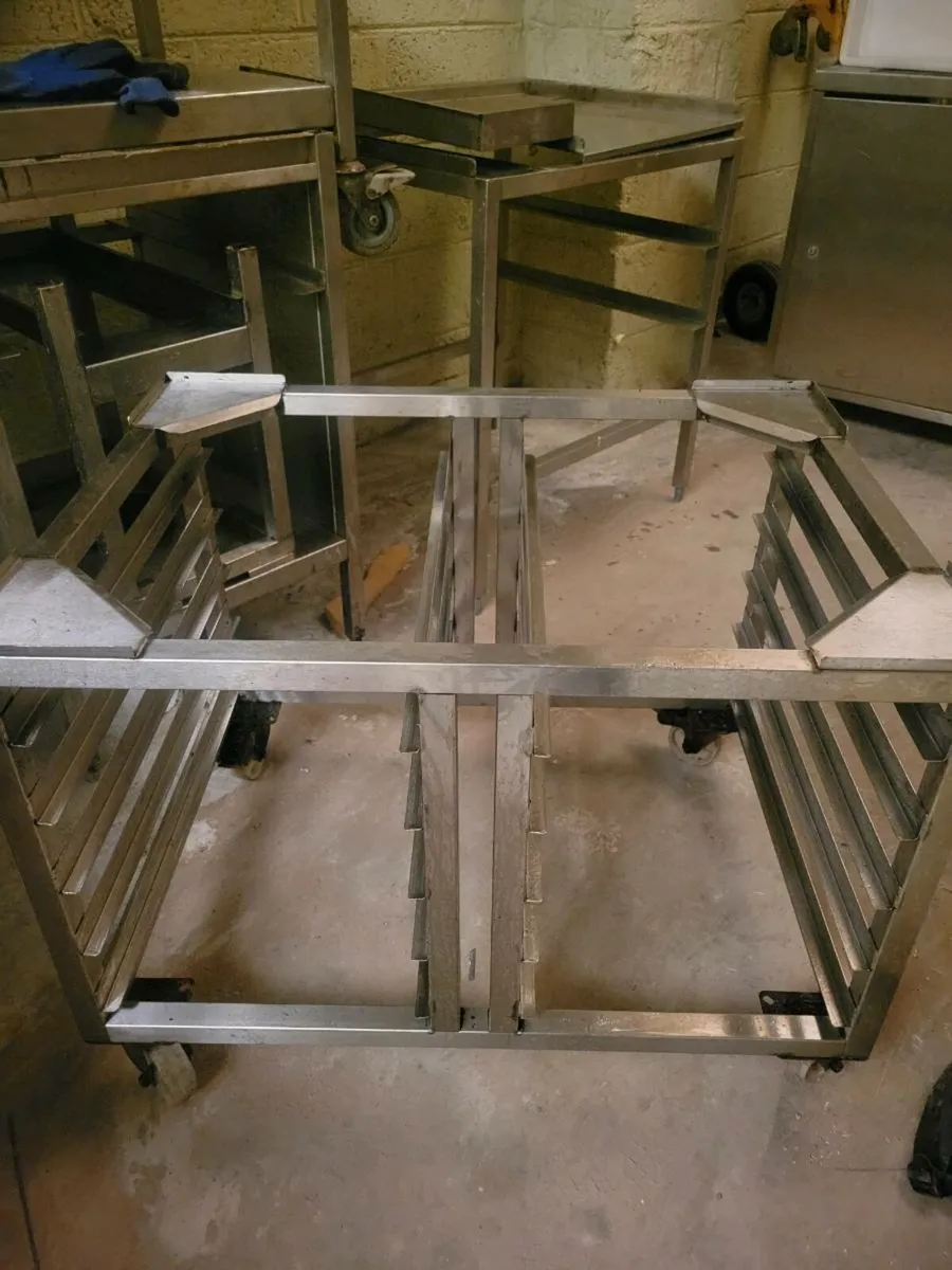 Oven Stand Stainless Steel. - Image 2