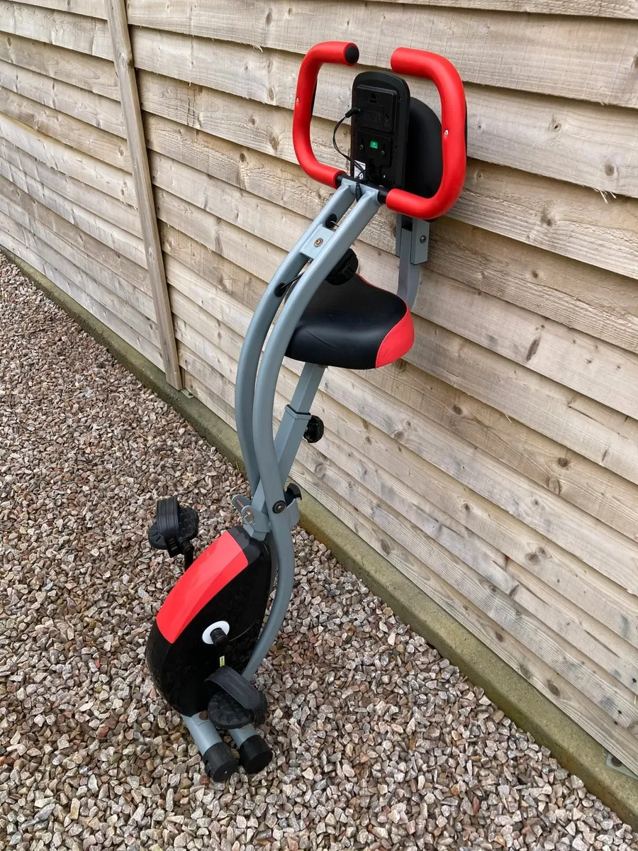 Ultrasport F-Bike 150/200, exercise bike with back - Image 2