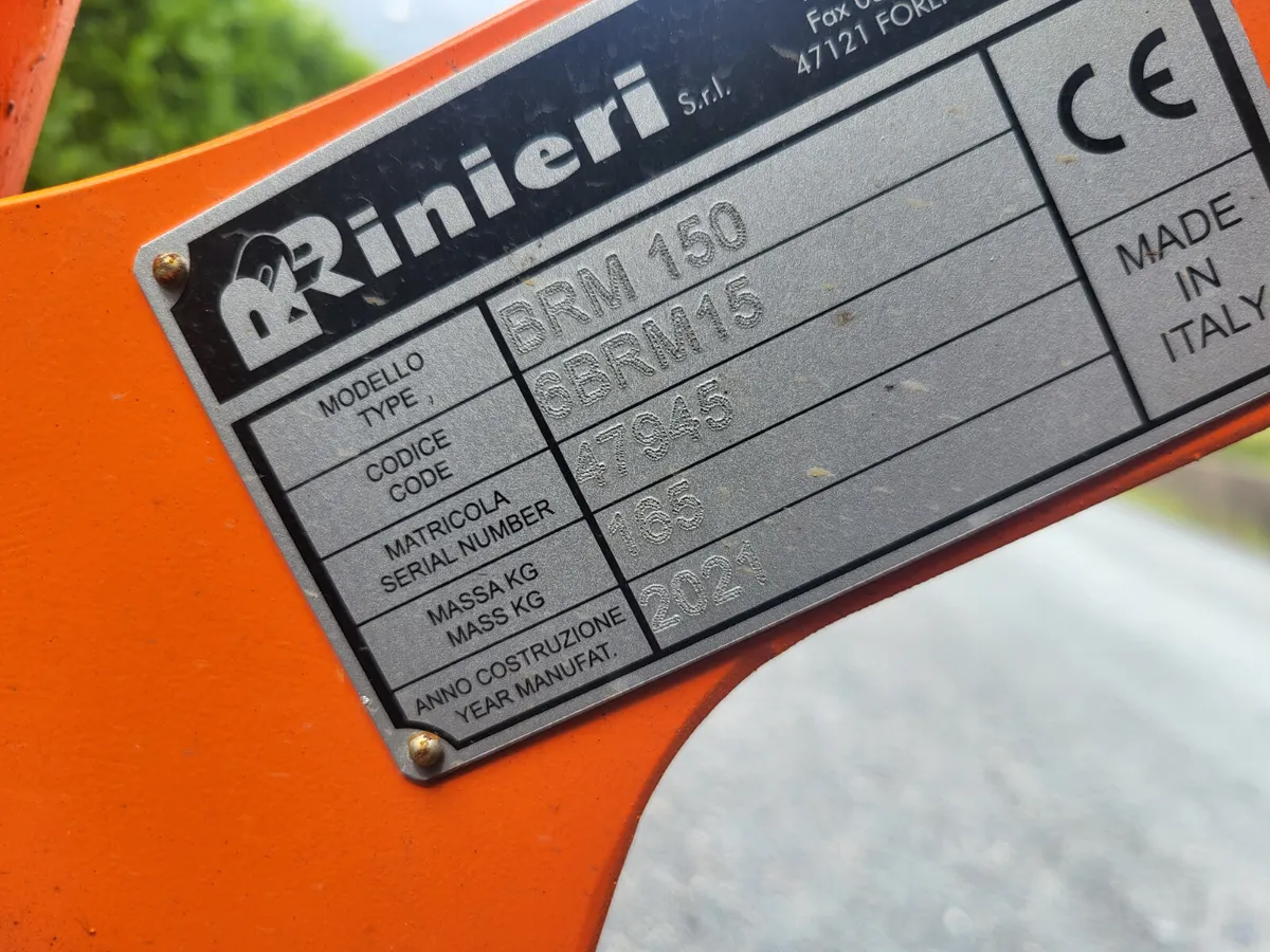 Rinieri BRM150 hedgecutter - Image 3