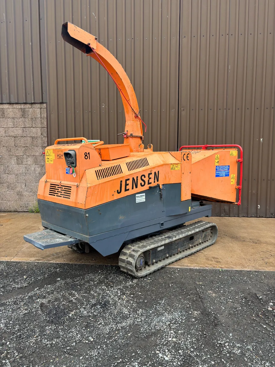 Jensen A340 9" Tracked Woodchipper - Image 1