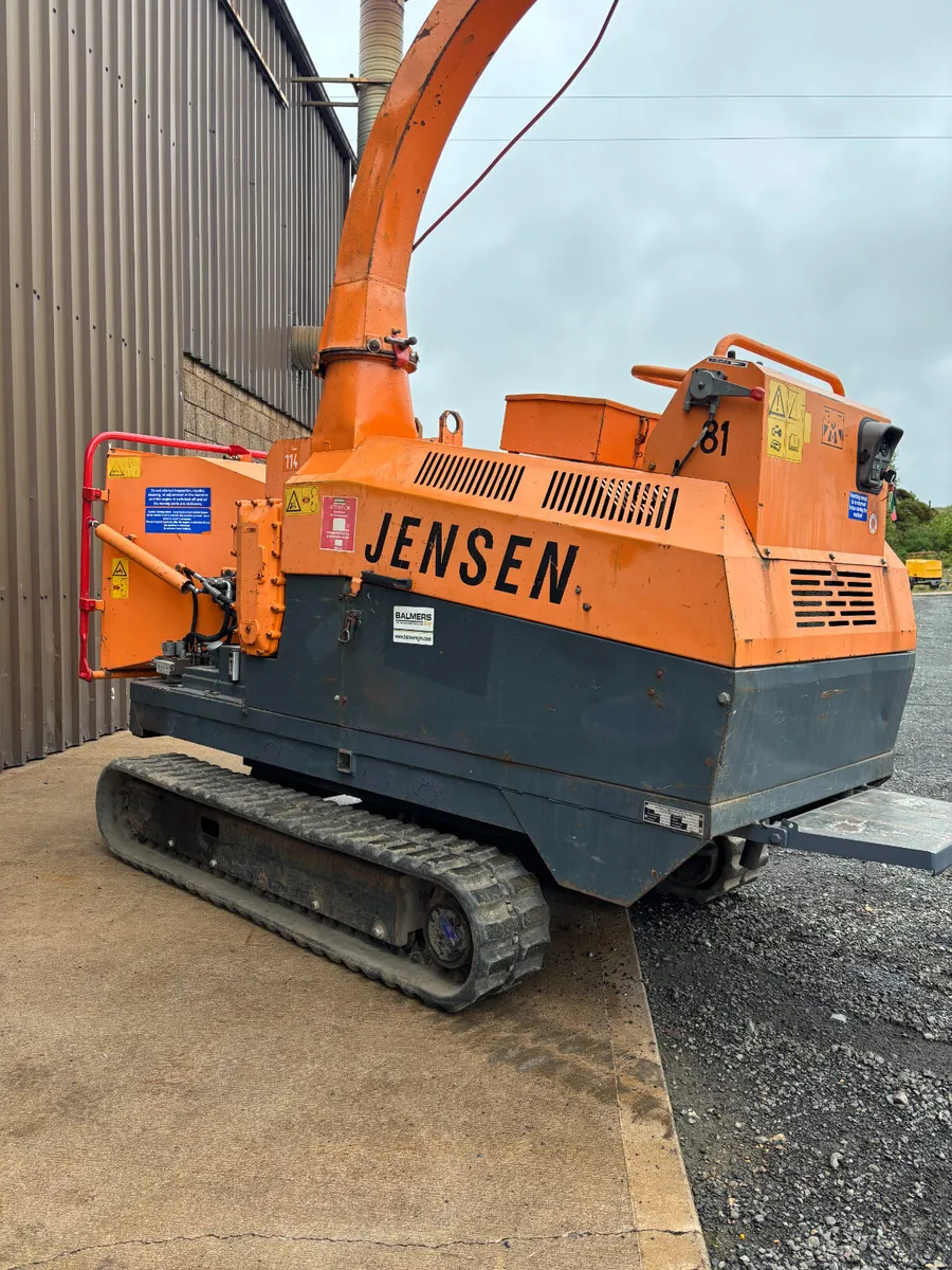 Jensen A340 9" Tracked Woodchipper - Image 2