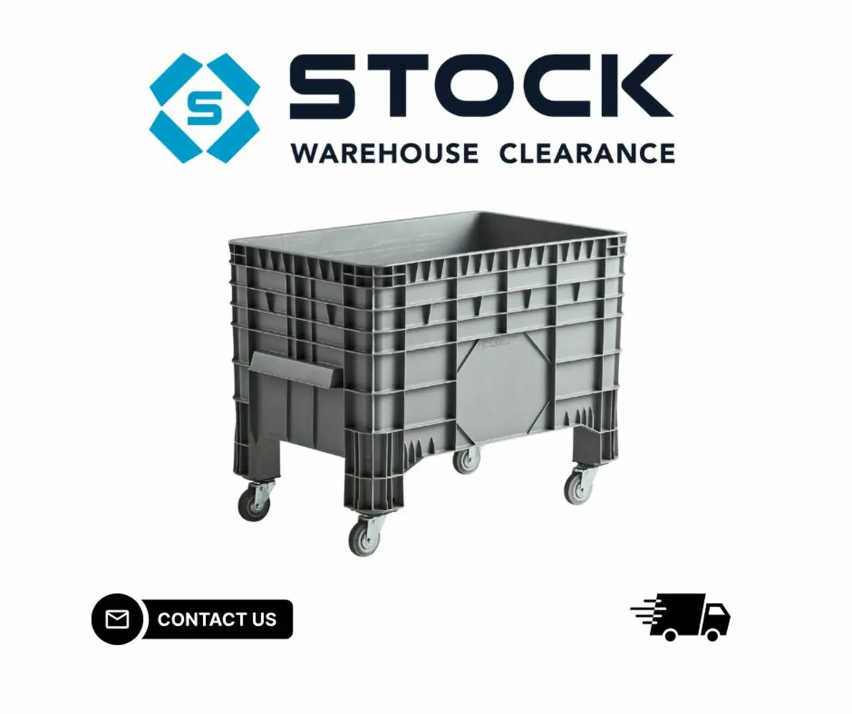 Pallet box on wheels - Image 1