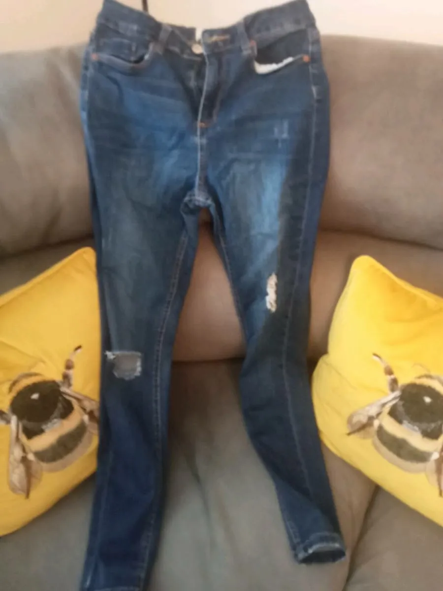 Ladies miss Selfridge skinny jeans size 10 - Image 1